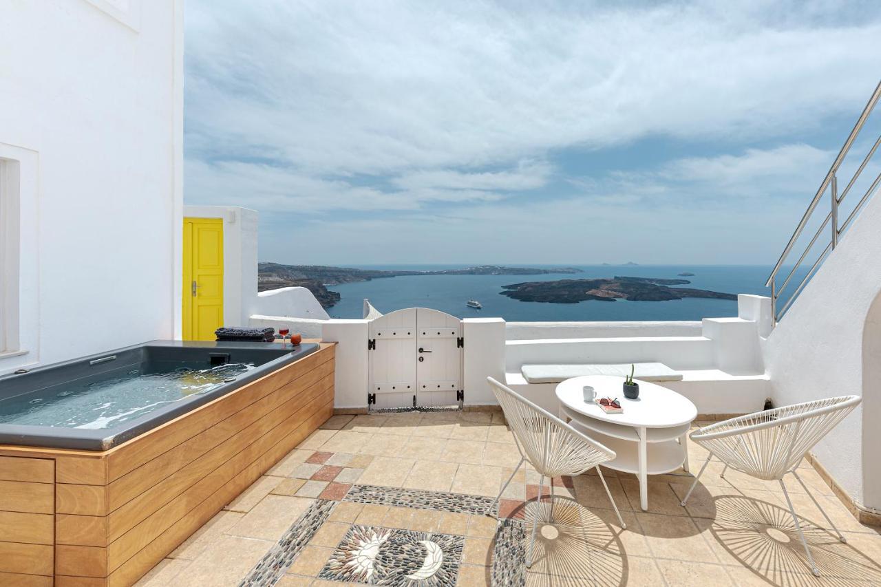 אימרוביגלי Calderas Hug & Panoramic Sea View - 3 Lux Suites מראה חיצוני תמונה