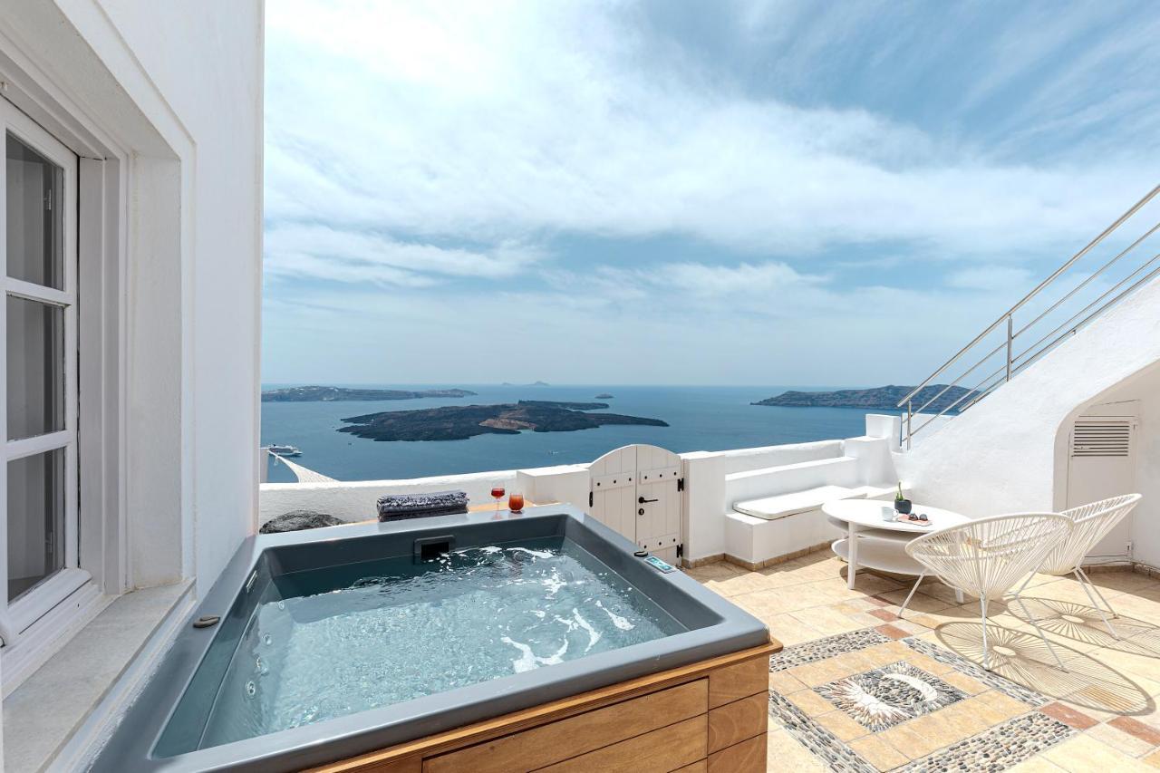 אימרוביגלי Calderas Hug & Panoramic Sea View - 3 Lux Suites מראה חיצוני תמונה